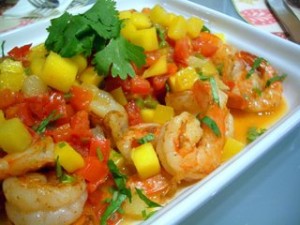 Shrimp with Spicy Beurre