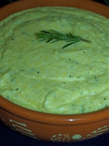Polenta with Fontina and Herbs