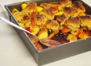 Stone Fruit Cobbler