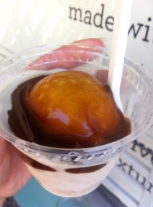 Frozen Kuhsterd! LOVED the Thai Tea flavor. Pictured: Coffee