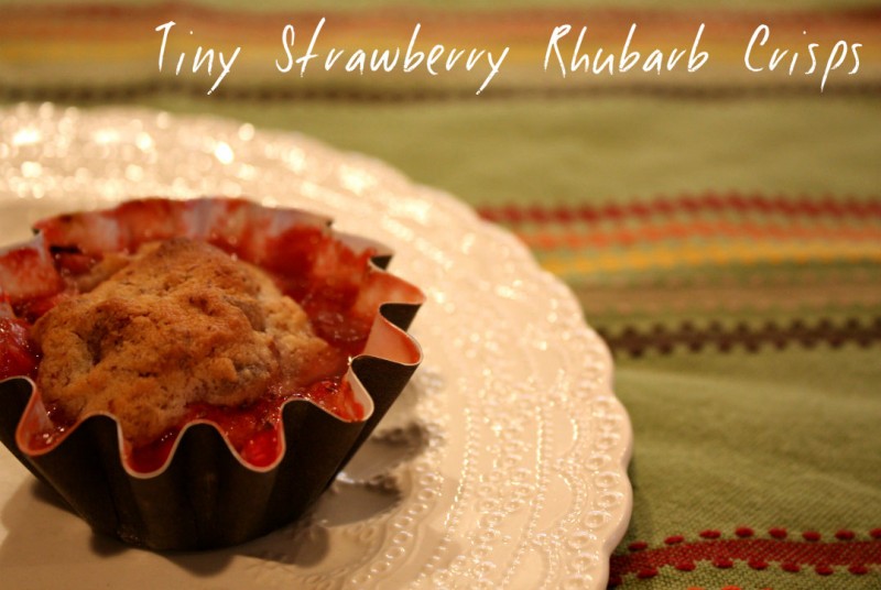 Strawberry Rhubarb Crisp